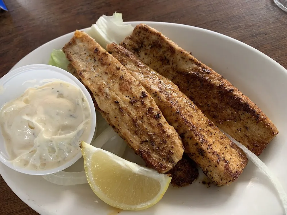 Blackened Mahi Fingers Appetizer