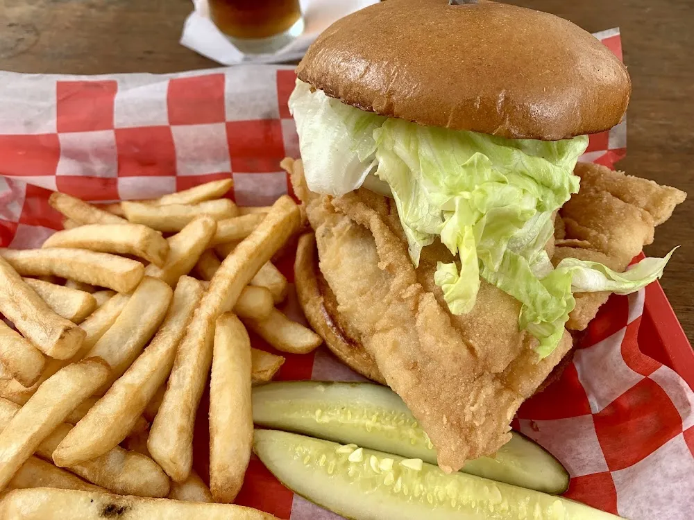 Grilled Fish Sandwich