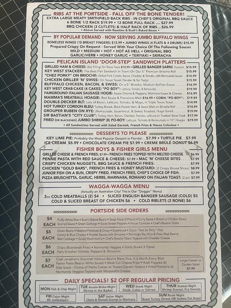 Portside Pub & Grille Surf and turf