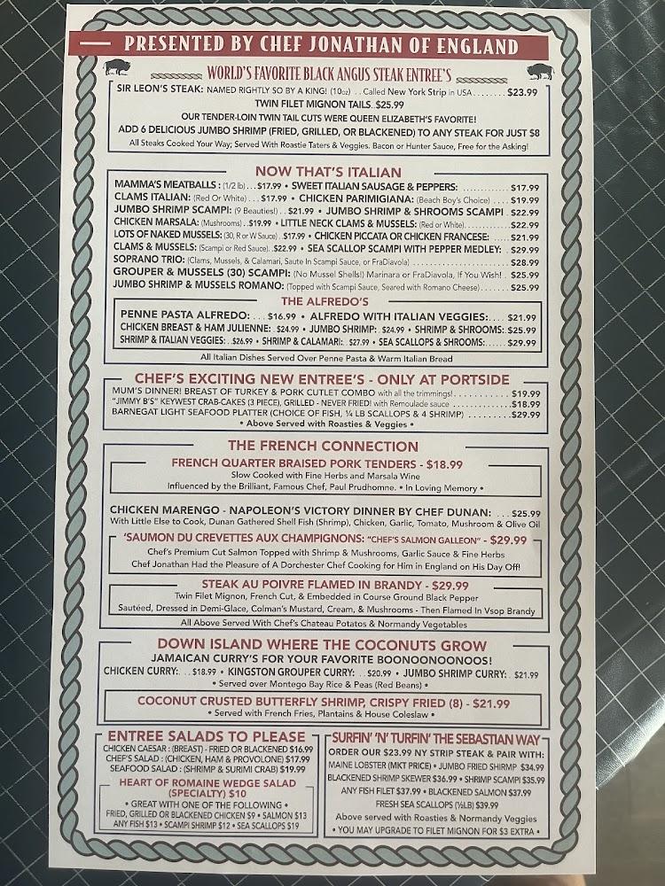 Portside Pub & Grille Menu image 3